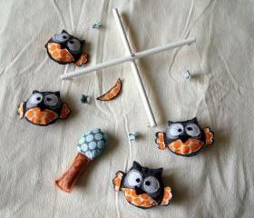 Owl Baby Mobile Unisex