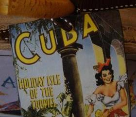 Cuba Vintage Style Customized Luggage Tag