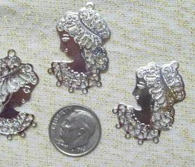 Three Silver Ladies