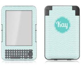 Ikat Chevron eReader Skin - Nook or Kindle