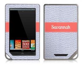 Ikat Chevron eReader Skin - Nook or Kindle