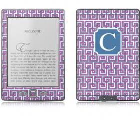 Greek Key eReader Skin - Nook or Kindle