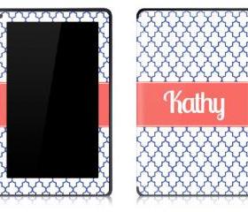 Moroccan eReader Skin - Nook or Kindle