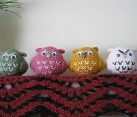 Crochet Owl - CO#1-4 $20/each