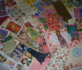 Magic Mixed Media Pack/Kit -lots of paper and art supplies and paper dolls