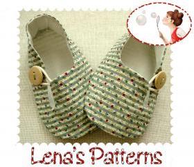 Tulip Baby Loafers Sewing Pattern