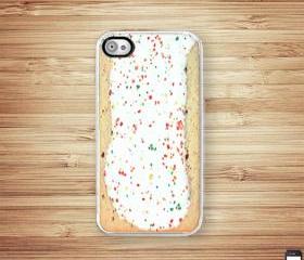 Toaster Pastry iPhone Hard Case fits Iphone 4 and Iphone 4S - White Trim