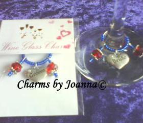 Wedding Wine Glass Charms