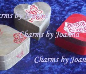 Heart Shaped Trinket Box