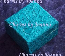 Square wood trinket box