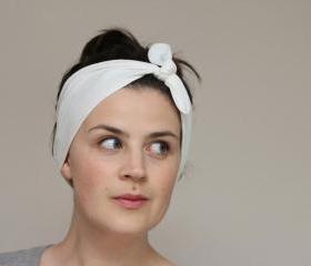 Knot Tie Turban Headband – Jersey Headscarf