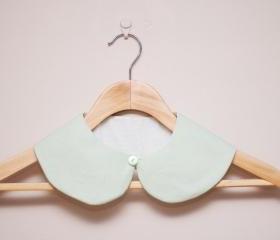 Peter Pan Collar - Detachable Peter Pan Collar in Mint Green