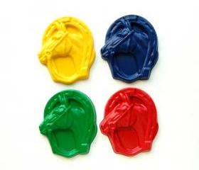 Horse Party Favors - Package of 12 Horse Shaped Crayons