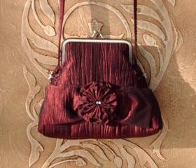 Love That Red Taffeta Purse