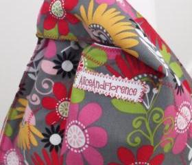 shoulder bag tote bag shopping bag reversible sewing bag knitting bag casual bag two for one
