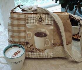 One Of A Kind Love My Latte / Coffee Handbag