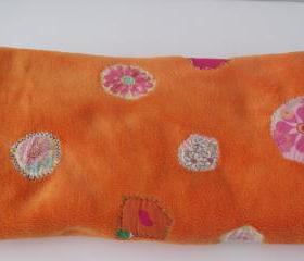 baby girls blanket orange baby blanket girls baby blanket toddler blanket
