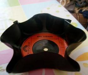 Retro Vinyl Mini Nibbles Dish