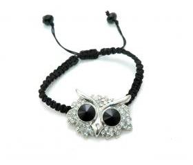 SALE Owl Bracelet - Knotted bracelet - Gift - Teens Jewelry - Unisex