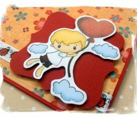 I Love You - Flying with Heart Balloons