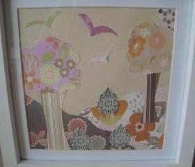 Woodland Day Scene Framed Picture