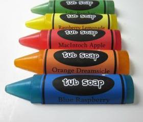 Kids Crayon Tub Soap