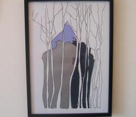 Tate Modern, London - silk screen print