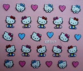 3D Nail Sticker Decal Hello Kitty designs for Nail Art & others decoration