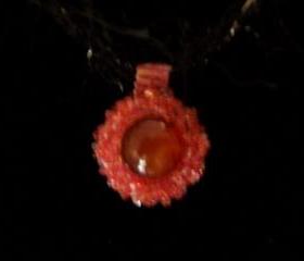 1/2 Price Sale - Carnelian Pendant