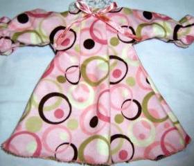 Raggedy Ann's Flannel Nightgown for my 13 inch Raggedy Ann doll
