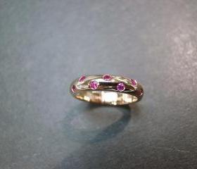 Ruby Ring in 14K Rose Gold