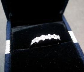 Diamond Wedding Ring in 14K White Gold
