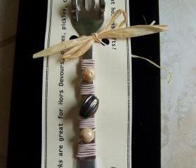 Fancy Florida Finger Fork 