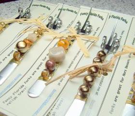 Funky Florida Finger Forks - set of 5