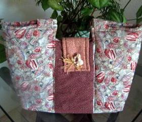 Shell Fabric Purse