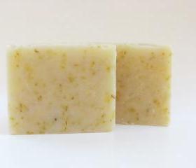 Secret Garden with Calendula Petals Cold Process Soap 