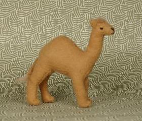 Miniature Fabric Baby Camel