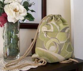 Designer Drawstring Backpack