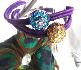 Bridesmaid Friendship Bracelet the ultimate Peacock wedding trendy boho fashion wedding