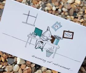 A6 retirement card (anonymity range)