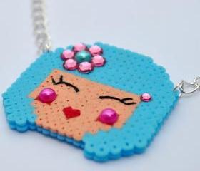 Kokeshi doll Necklace