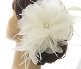 Loren Bridal Hair Accessory Flower Clip