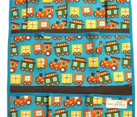 Ready, Set, Go Trains Lake - Robert Kaufman - Car Organizer