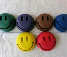 Large Happy Face Crayon Set of 16