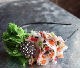 Double Shabby Headband