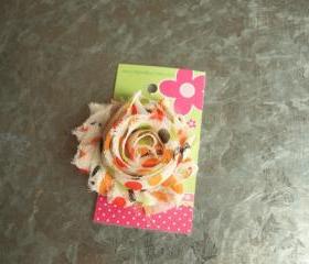 Shabby Flower Hair Clip over 50 colors to choose from