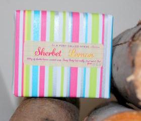 Sherbet Lemon - Handmade Scented Soap