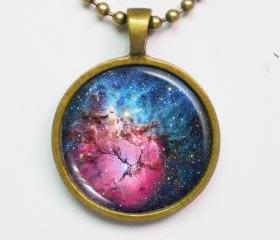 Nebula Necklace - Constellation, Trifid Nebula, M20 - Galaxy Series