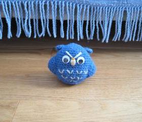 Crochet Owl - Blue - CO5