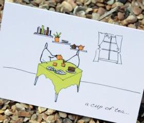 A6 cup of tea card (anonymity)